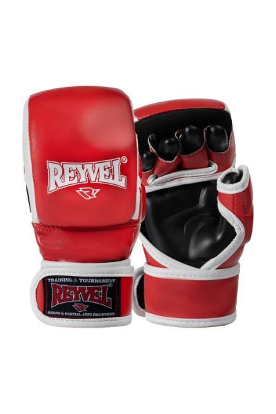 Перчатки для мма Reyvel PRO Training (красный)