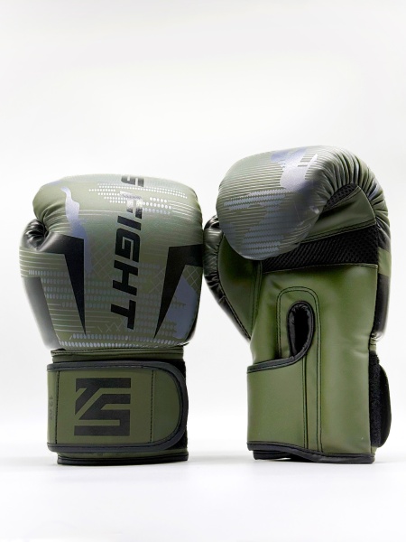 Перчатки для бокса Tomorrow Star Warrior Green Black