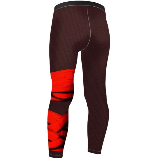 Компрессионные штаны детские Orso Bandage (красные)
