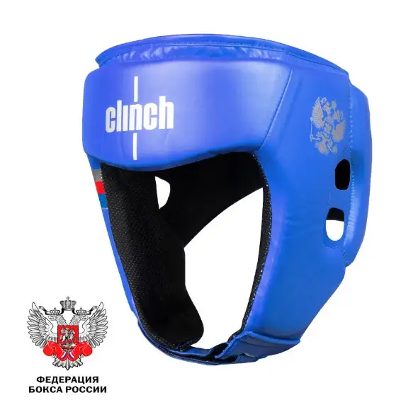 C112 Шлем боксерский Clinch Olimp синий C112 Шлем боксерский Clinch Olimp синий