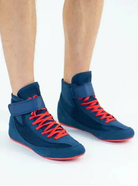 C420 Борцовки Clinch Grip сине-красные C420 Борцовки Clinch Grip сине-красные