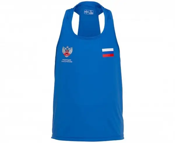 Майка боксерская Clinch Competition (синия) Майка боксерская Clinch Competition (синия)